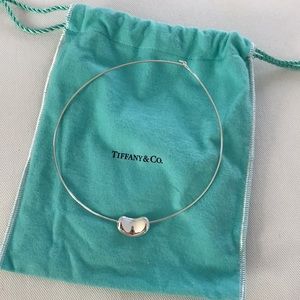 Tiffany & Co Elsa Peretti Bean Wire Necklace